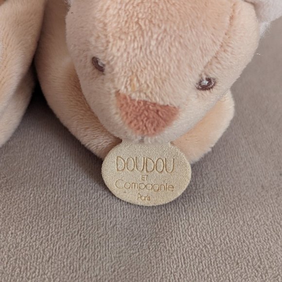 Doudou et Compagnie Paris Bear Baby Booties Slippers 0-6 Months - Picture 2 of 7